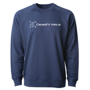 Mens 2X-Large INDIGO CrewNeck