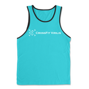 Mens 2X-Large TAHITI_BLUE Tank Top