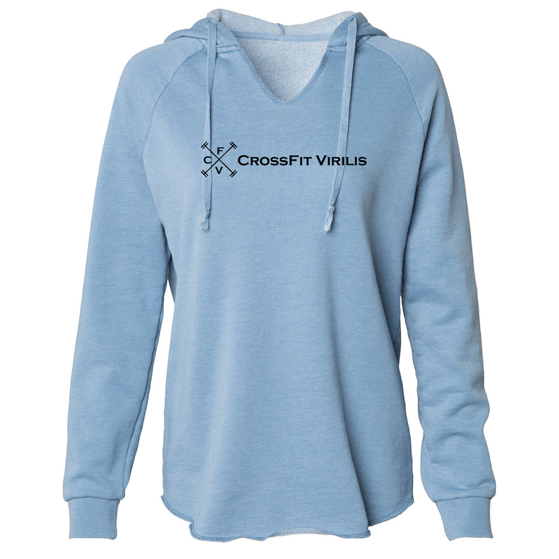 Womens 2X-Large MISTY_BLUE Hoodie