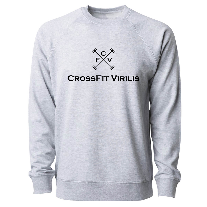 Mens 2X-Large ATHLETIC_HEATHER CrewNeck