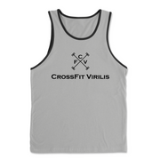 Mens 2X-Large HEATHER_GRAY Tank Top