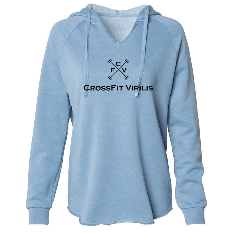 Womens 2X-Large MISTY_BLUE Hoodie