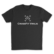 Mens 2X-Large BLACK T-Shirt