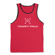 Mens 2X-Large RED Tank Top