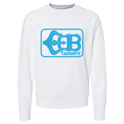 Mens 2X-Large WHITE CrewNeck