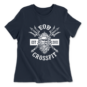 Womens 2X-Large NAVY T-Shirt