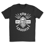 Mens 2X-Large BLACK T-Shirt