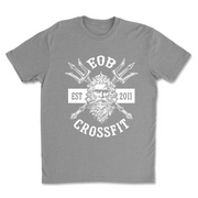Mens 2X-Large DARK_HEATHER_GREY T-Shirt