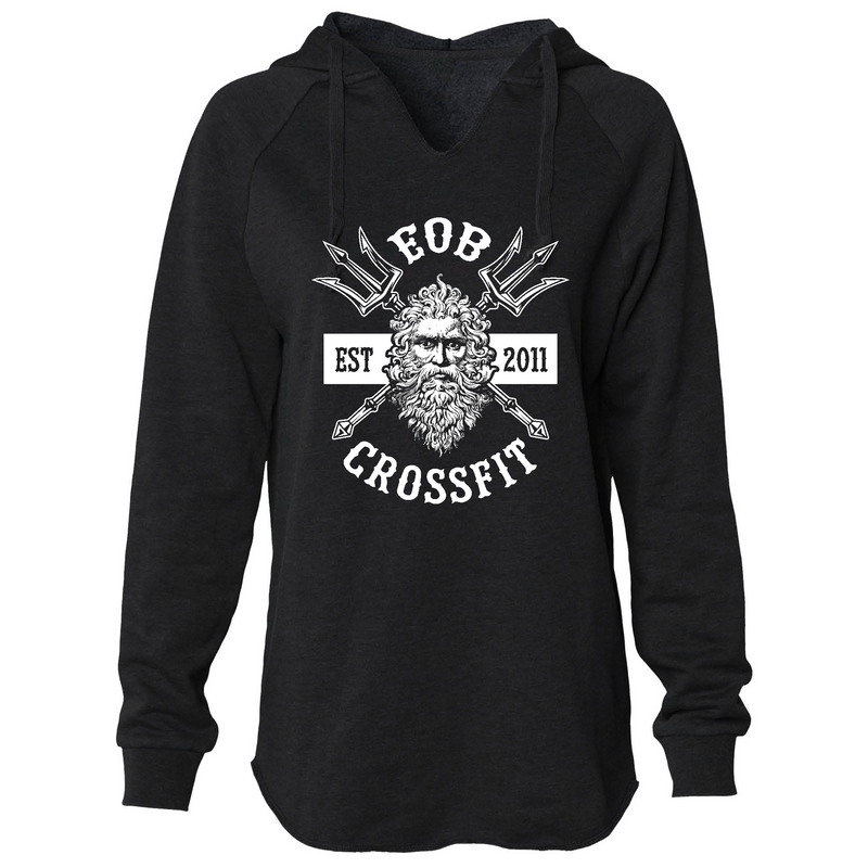 Womens 2X-Large BLACK Hoodie