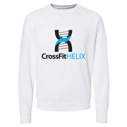 Mens 2X-Large WHITE CrewNeck
