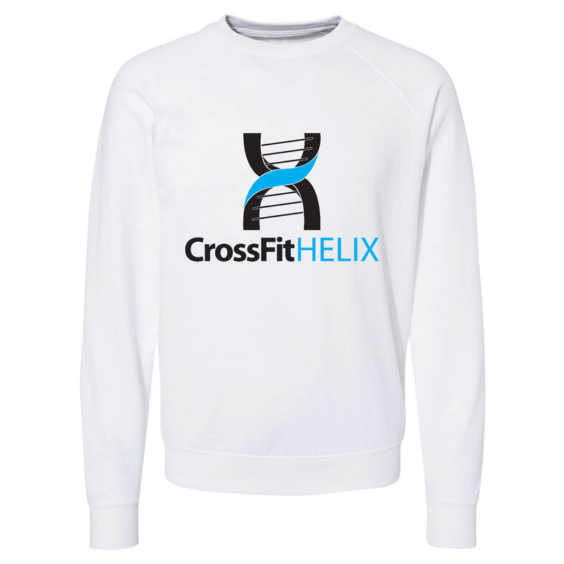 Mens 2X-Large WHITE CrewNeck