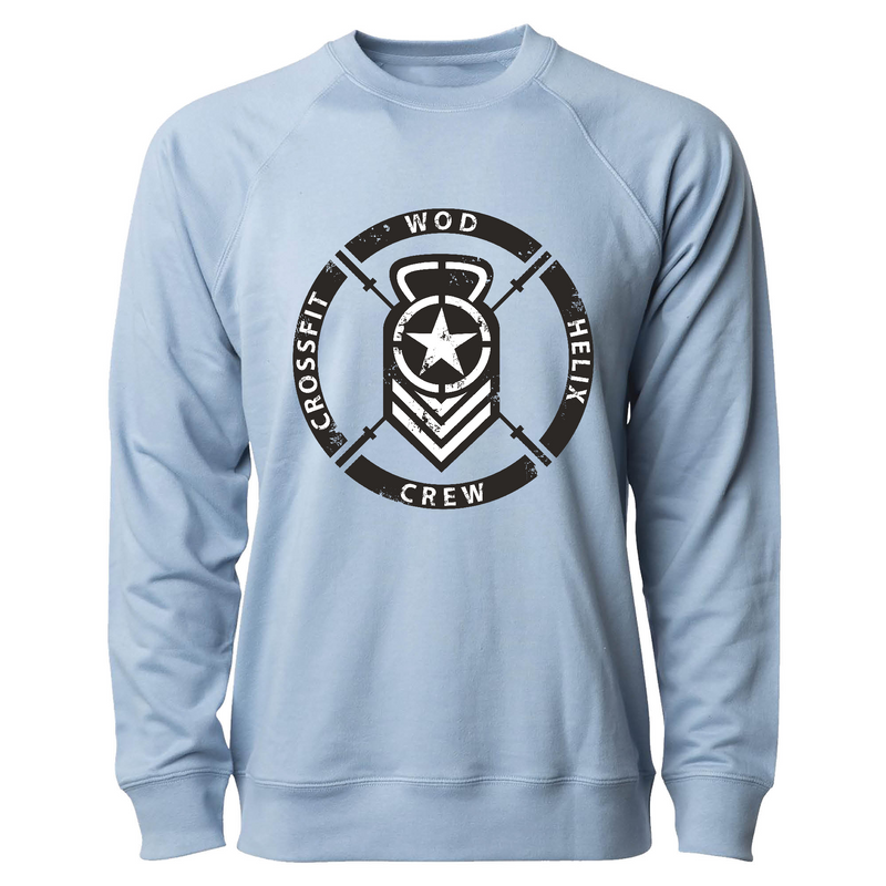 Mens 2X-Large MISTY_BLUE CrewNeck