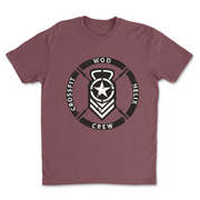 Mens 2X-Large HEATHER_MAROON T-Shirt