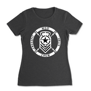 Womens 2X-Large BLACK T-Shirt