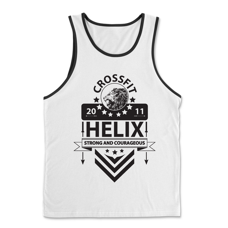 Mens 2X-Large WHITE Tank Top