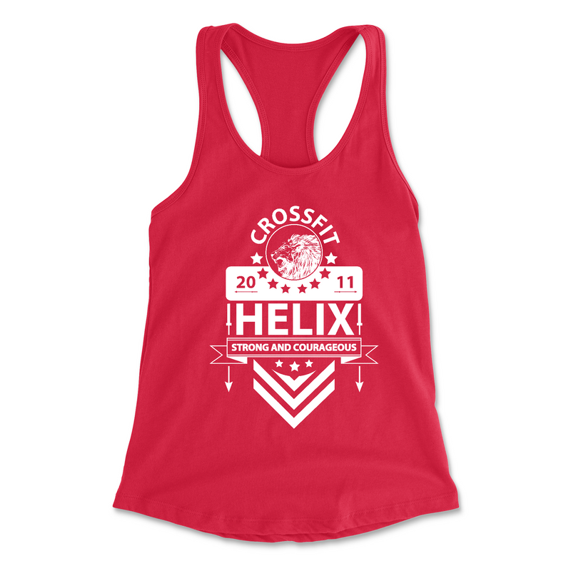 Womens 2X-Large RED Tank Top