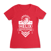 Womens 2X-Large RED T-Shirt