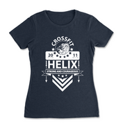Womens 2X-Large DARK_NAVY T-Shirt