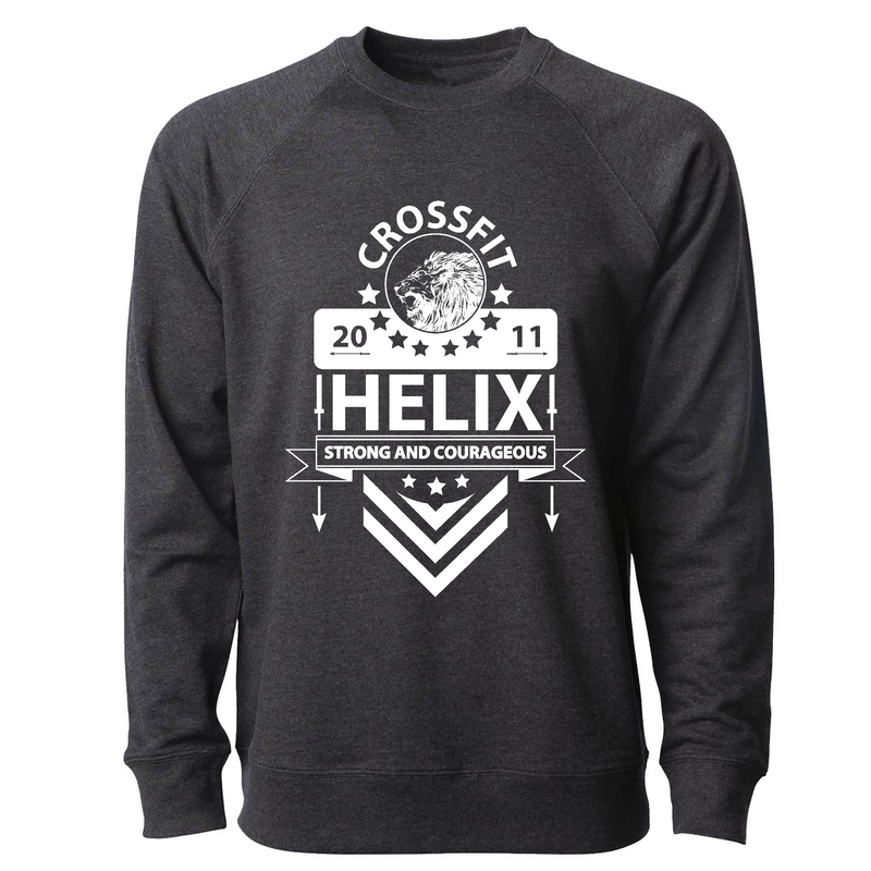 Mens 2X-Large CHARCOAL_HEATHER CrewNeck