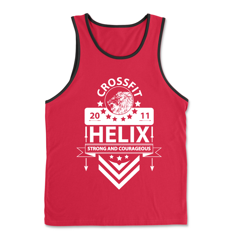 Mens 2X-Large RED Tank Top