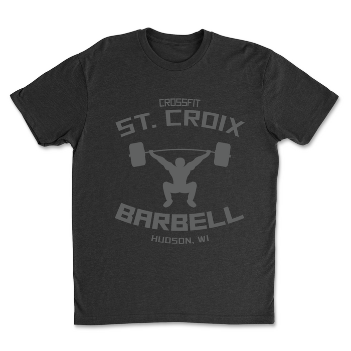 CrossFit St. Croix Barbell Mens - T-Shirt