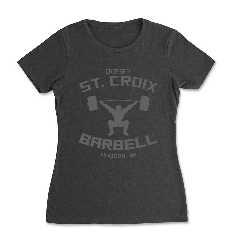 CrossFit St. Croix Barbell Womens - T-Shirt