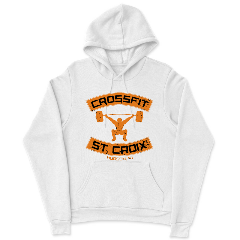 Mens 2X-Large WHITE Hoodie