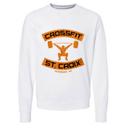 Mens 2X-Large WHITE CrewNeck