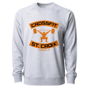 Mens 2X-Large ATHLETIC_HEATHER CrewNeck