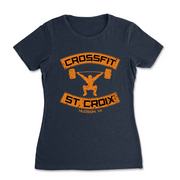 Womens 2X-Large DARK_NAVY T-Shirt