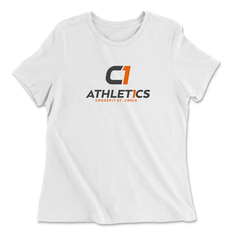 Womens 2X-Large WHITE Relaxed Jersey T-Shirt