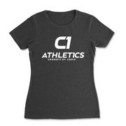 Womens 2X-Large BLACK T-Shirt
