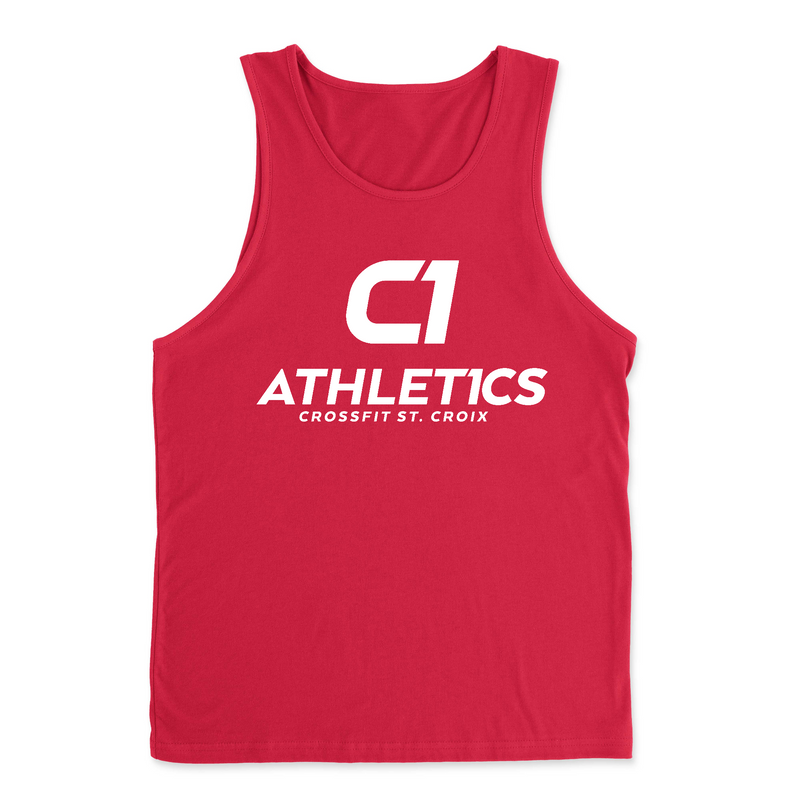 Mens 2X-Large RED Tank Top