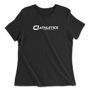Womens 2X-Large BLACK Relaxed Jersey T-Shirt