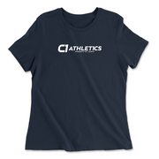 Womens 2X-Large NAVY Relaxed Jersey T-Shirt