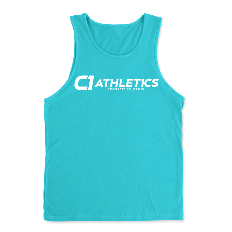 Mens 2X-Large TAHITI_BLUE Tank Top