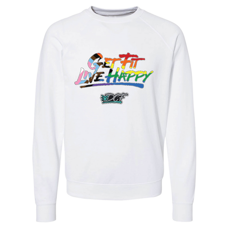 Mens 2X-Large WHITE CrewNeck