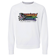 Mens 2X-Large WHITE CrewNeck