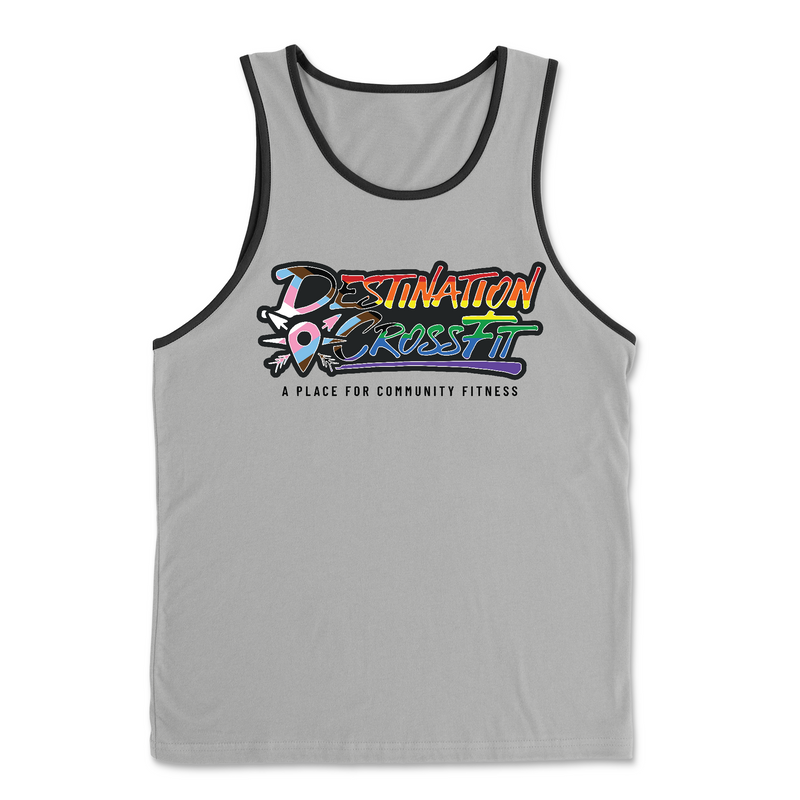 Mens 2X-Large HEATHER_GRAY Tank Top