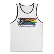 Mens 2X-Large WHITE Tank Top