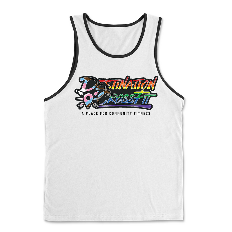 Mens 2X-Large WHITE Tank Top
