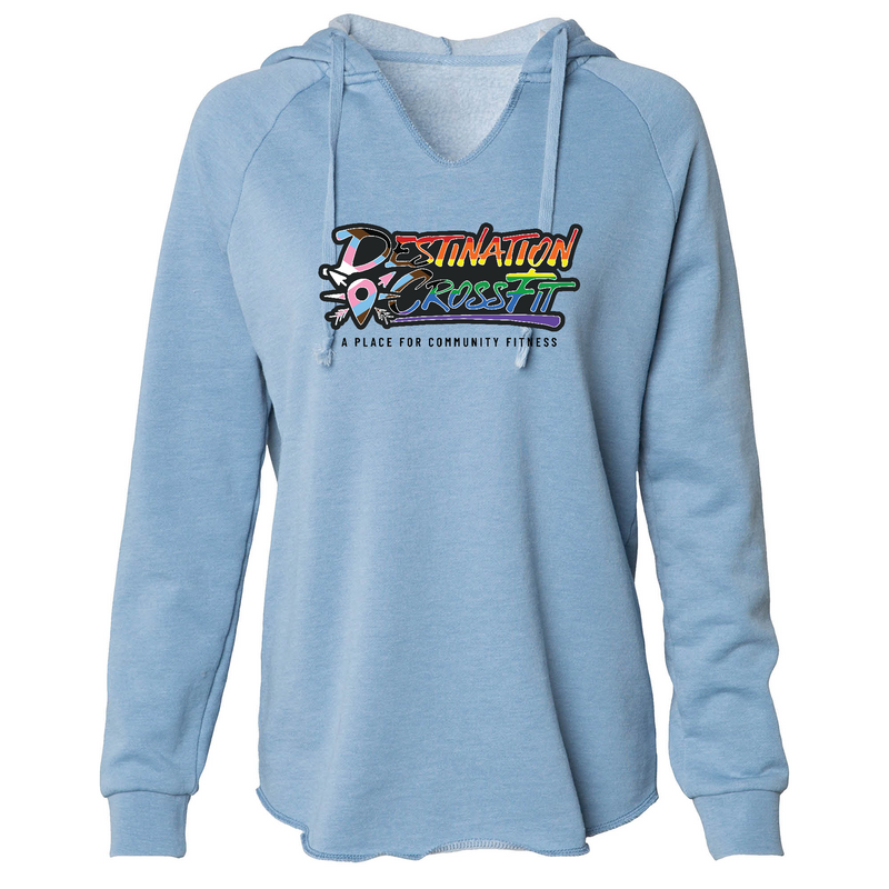 Womens 2X-Large MISTY_BLUE Hoodie