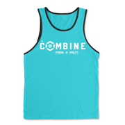 Mens 2X-Large TAHITI_BLUE Tank Top