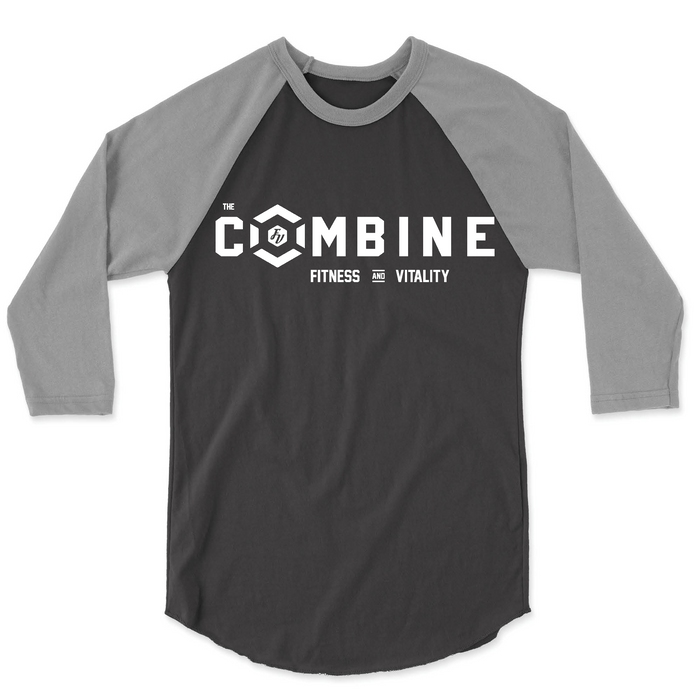 Mens 2X-Large VINTAGE_SMOKE_GRAPHITE_HEATHER 3/4 Sleeve