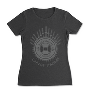 Womens 2X-Large BLACK T-Shirt
