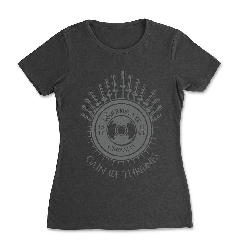 Womens 2X-Large BLACK T-Shirt