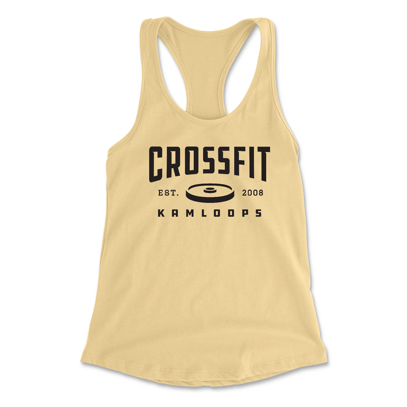 Womens 2X-Large BANANA_CREAM Tank Top