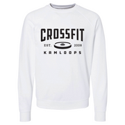Mens 2X-Large WHITE CrewNeck