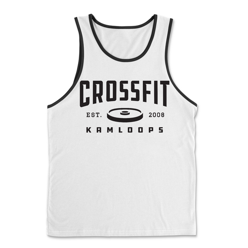 Mens 2X-Large WHITE Tank Top