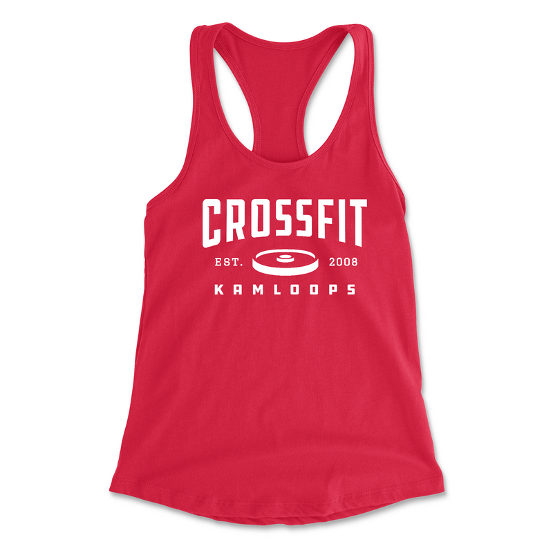 Womens 2X-Large RED Tank Top